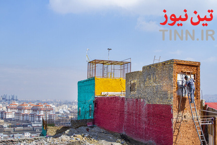 خانه های رنگی اراک