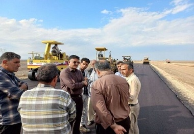  ۳ کیلومتر از کمربندی غربی زاهدان زیر بار ترافیک رفت