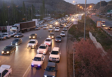 ازدحام در جنوب، شمال و جاده های ایران در نوروز