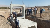 اجرای زیرگذر ماشین رو در گذرگاه همسطح قائم شهر
