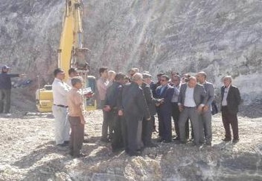 بازدید معاون وزیر راه و رییس کمیسیون عمران از پروژه های استان فارس

