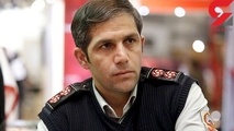 واژگونی دو کامیونت در بزرگراه شهید باقری 