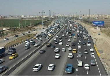 جابه جایی ۴۰ میلیون وسیله نقلیه در تعطیلات نوروز امسال