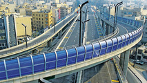 مدل تردد در بزرگراه صدر و تونل نیایش تغییر کرد