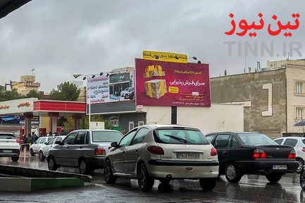 صف طولانی خودروها در «جایگاه‌های بنزین»