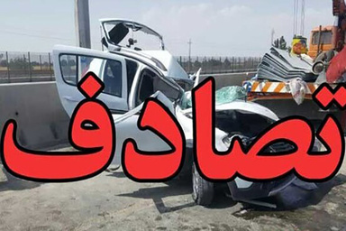 حادثه رانندگی جان یک زنجانی را گرفت