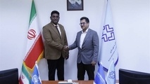دیدار نماینده اسکان بشر ملل متحد با سرپرست مرکز تحقیقات راه، مسکن و شهرسازی 