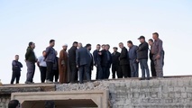 مرمت و آماده سازی پل ریلی آسیب‌ دیده یحیی‌ آباد کاشان