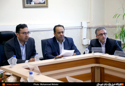 گزارش تصویری: برگزاری جلسه بررسی نحوه جانمایی ایستگاه راه‌آهن پرند با حضور مشاور وزیر راه و شهرسازی