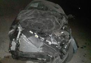 واژگونی تریلر حامل 6 خودرو در رودبار جنوب